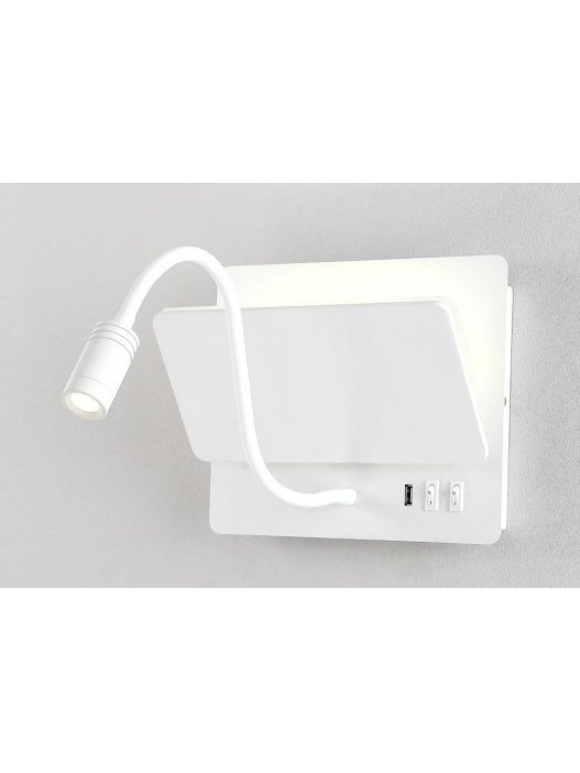 Настенный светильник CLT 226W250USB WH