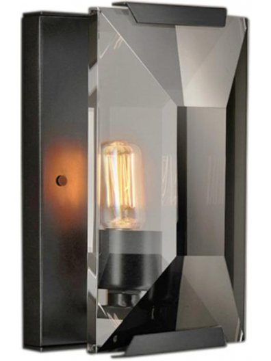 Настенный светильник Harlow WTL2117-W1BK-CL