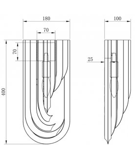 Настенный светильник K2KR116-1