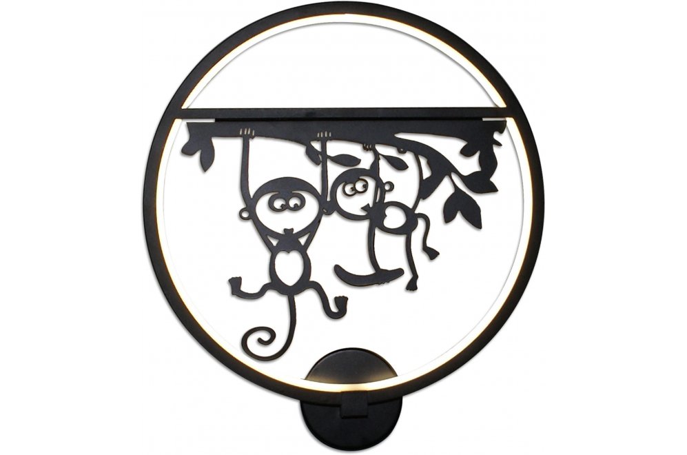 Настенный светильник Обезьянки 074110,9