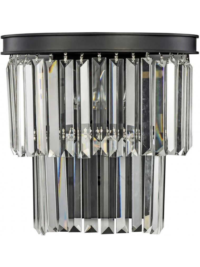 Настенный светильник Odeon WTL2111-W2 BK-CL