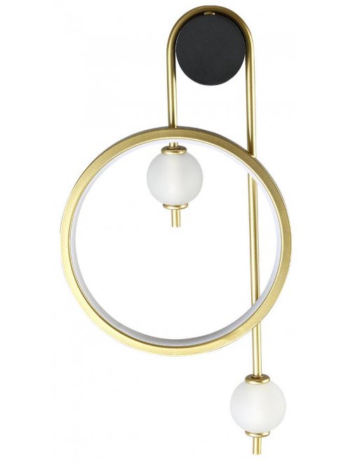 Настенный светильник RODRIGO AP20W LED BLACK/GOLD