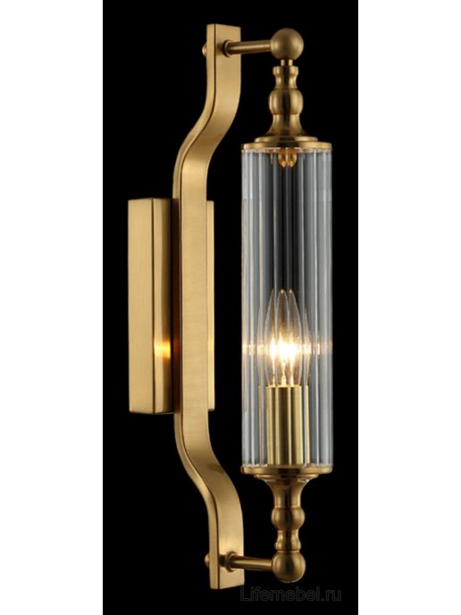 Настенный светильник TOMAS AP1 BRASS