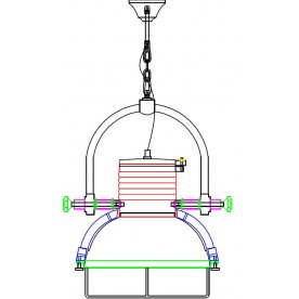 Подвесная люстра C704B