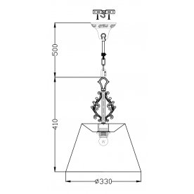 Подвесной светильник Elegant 13 ARM331-01-R