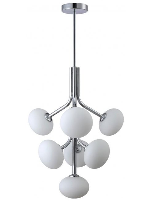 Подвесной светильник ALICIA SP7 CHROME/WHITE