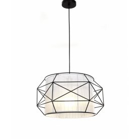Подвесной светильник LDP 8001 BK+WT