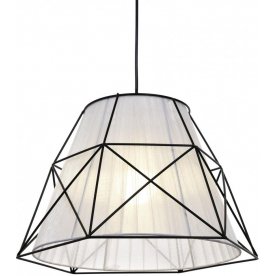 Подвесной светильник LDP 8002 BK+WT