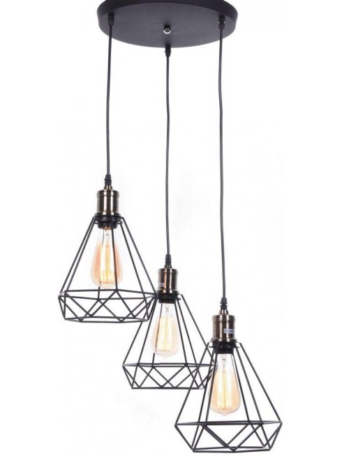 Подвесной светильник Cobi LDP 11609-3 BK