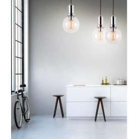 Подвесной светильник LDP 1212-150 GY+CHR