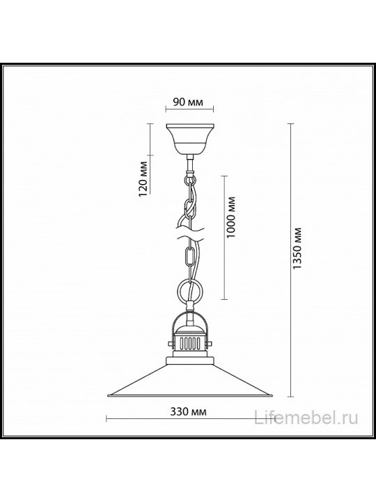 Подвесной светильник Latura 2898/1A
