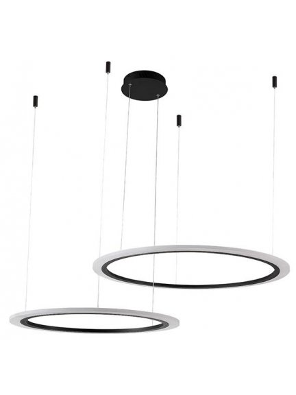 Подвесной светильник MANZANA SP53W LED D600+800 BLACK