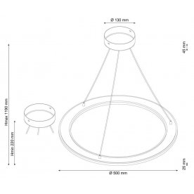 Подвесной светильник Modena 173.1