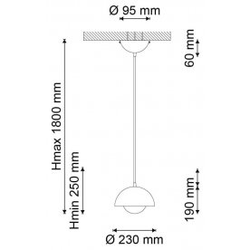 Подвесной светильник Narni 197.1