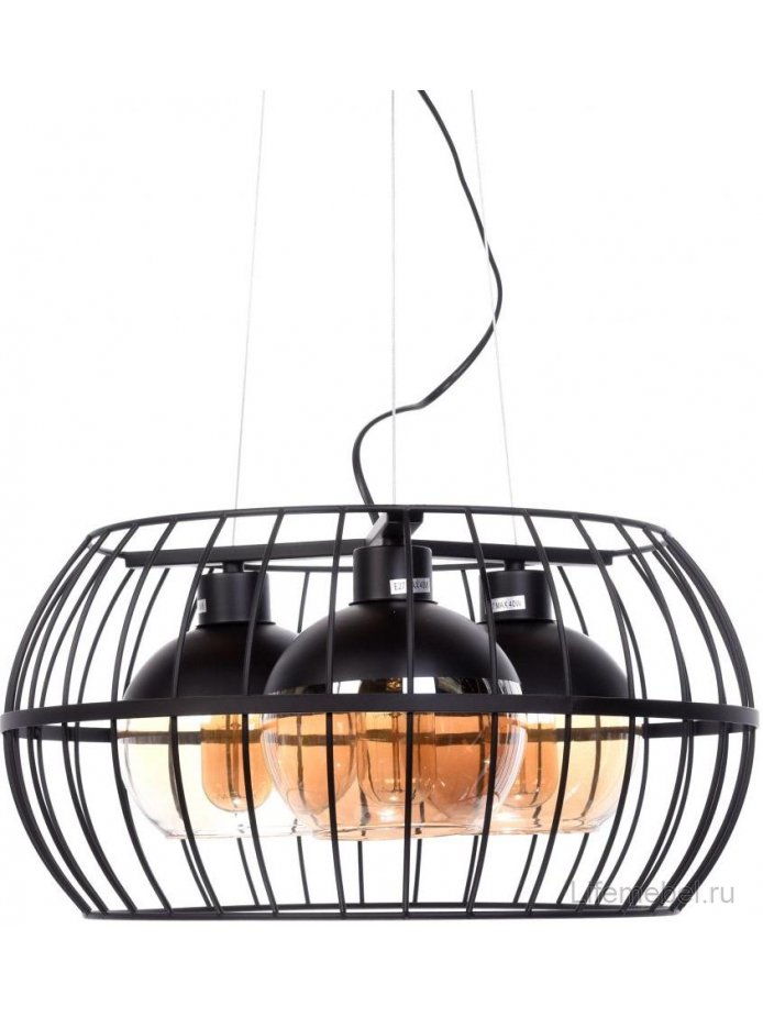 Подвесной светильник Optis LDP 11765-3 BK