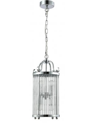 Подвесной светильник TADEO SP4 D200 CHROME/TRANSPARENTE