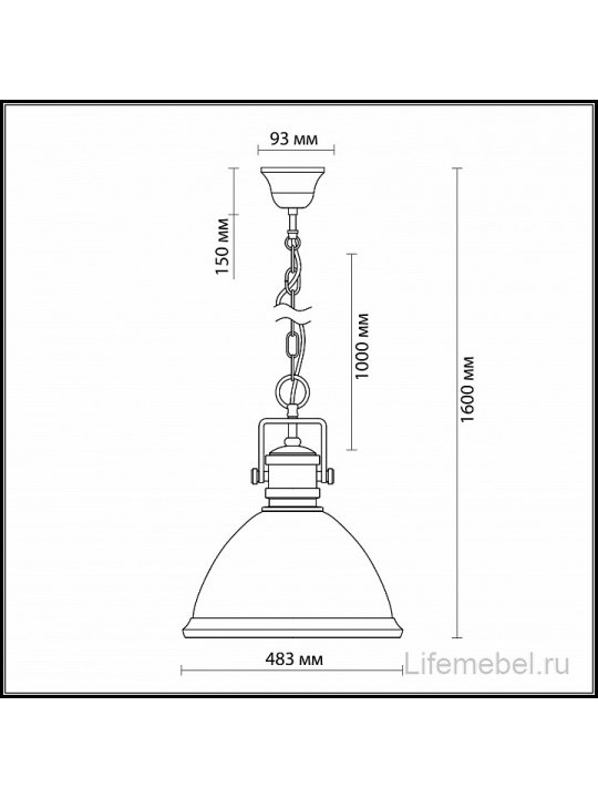 Подвесной светильник Talva 2901/1A