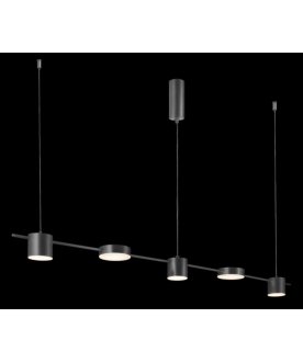 Подвесной светильник TRISTAN SP5 L1200 BLACK