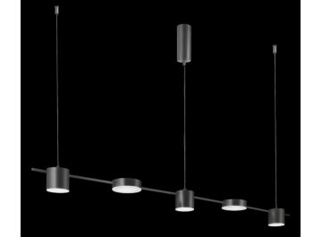 Подвесной светильник TRISTAN SP5 L1200 BLACK