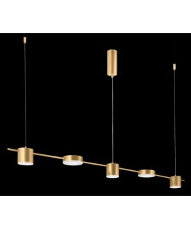 Подвесной светильник TRISTAN SP5 L1200 GOLD