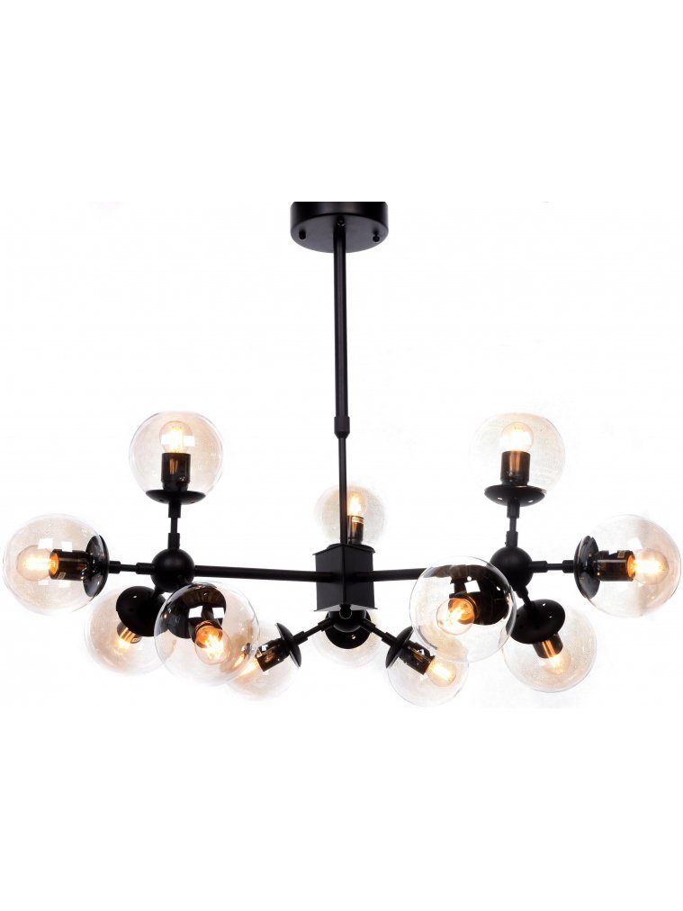 Подвесной светильник Zodiak LDP 160-12 BK