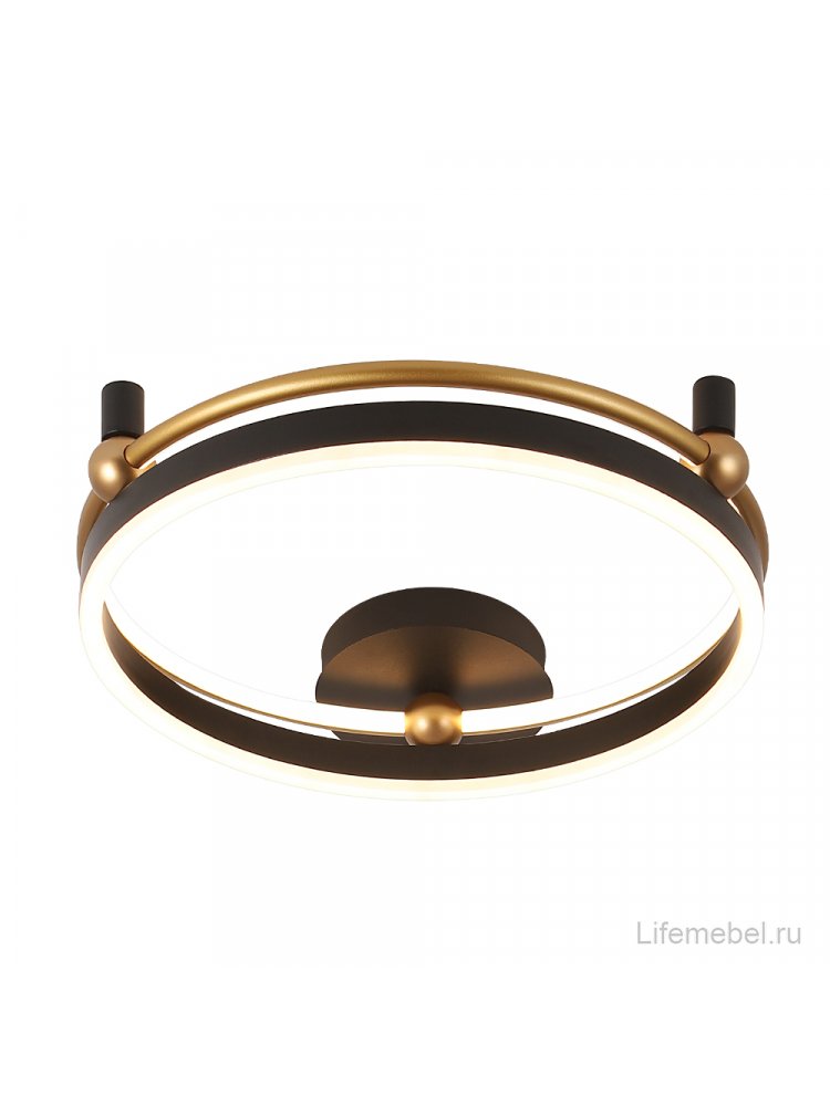 Потолочный светильник FERNANDO PL48W LED BLACK/GOLD