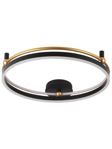 Потолочный светильник FERNANDO PL72W LED BLACK/GOLD