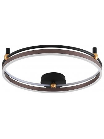 Потолочный светильник FERNANDO PL72W LED COFFEE/BLACK