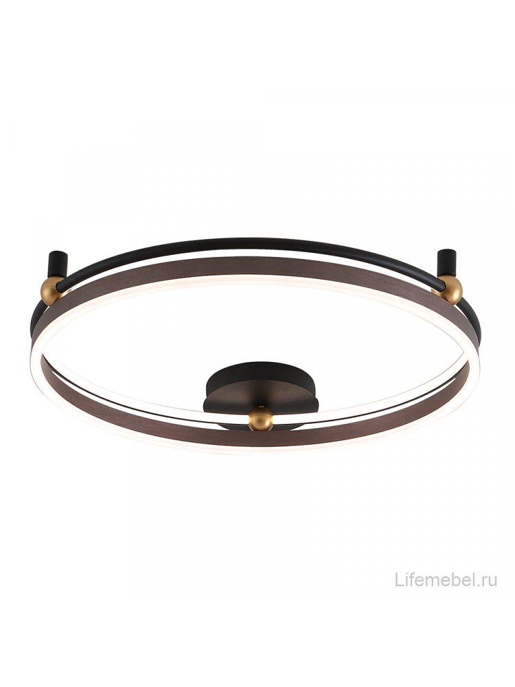 Потолочный светильник FERNANDO PL72W LED COFFEE/BLACK