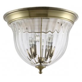 Потолочный светильник JUGO PL4 BRONZE/TRANSPARENTE