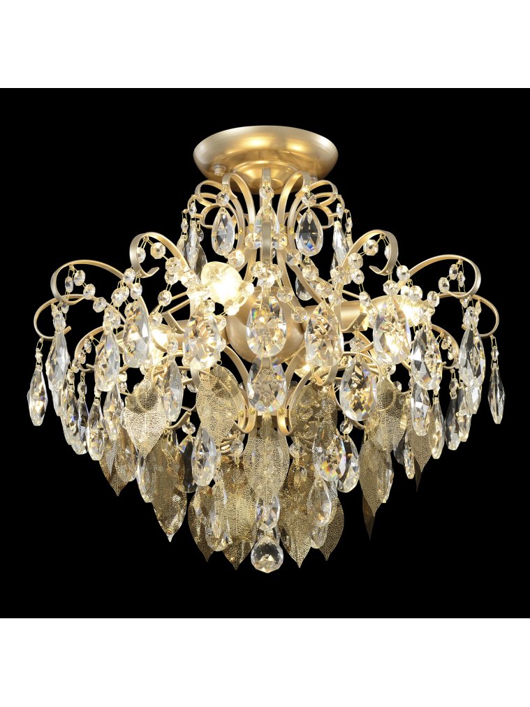 Светильник потолочный ESMIRALDA PL4 GOLD