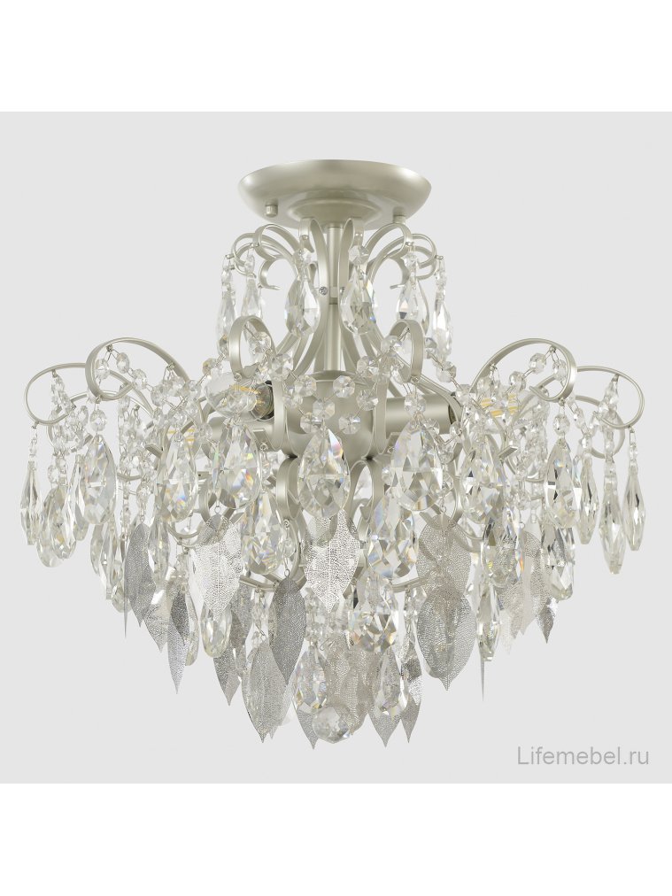 Светильник потолочный ESMIRALDA PL4 SILVER