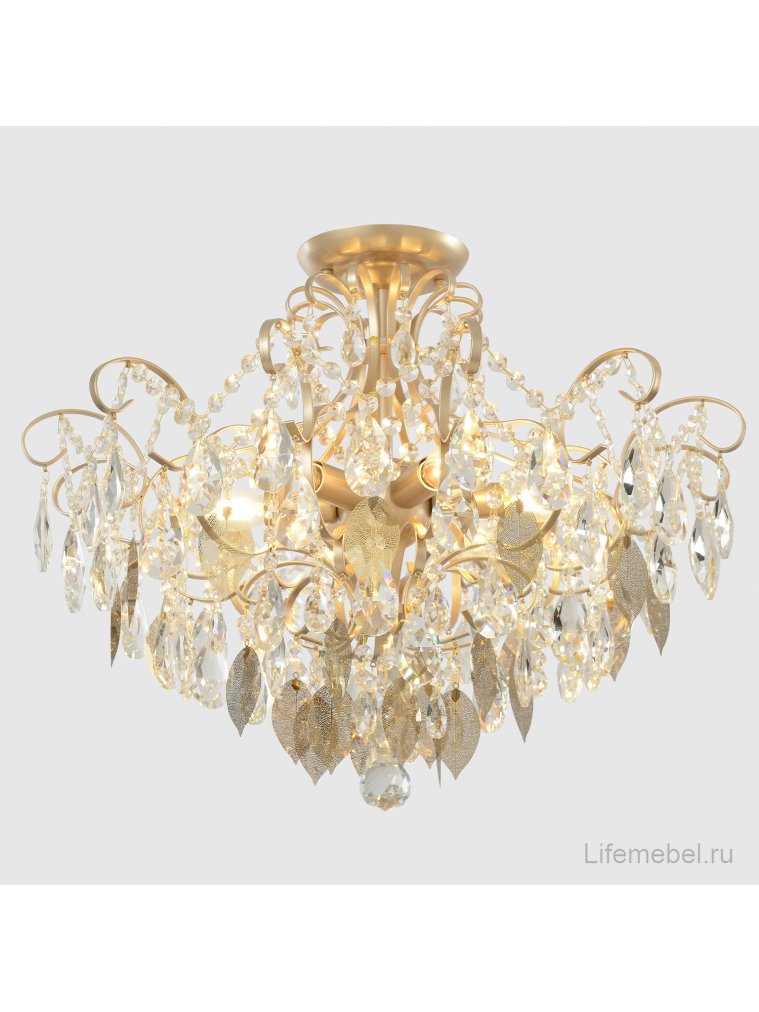 Светильник потолочный ESMIRALDA PL6 GOLD