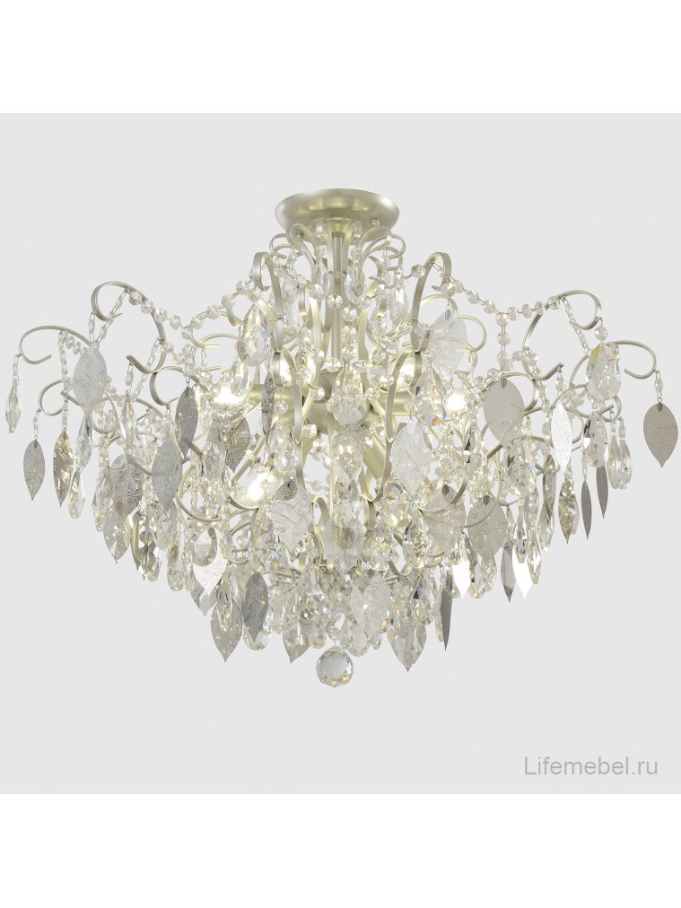 Светильник потолочный ESMIRALDA PL9 SILVER