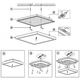 Светодиодный светильник Tamina 41661