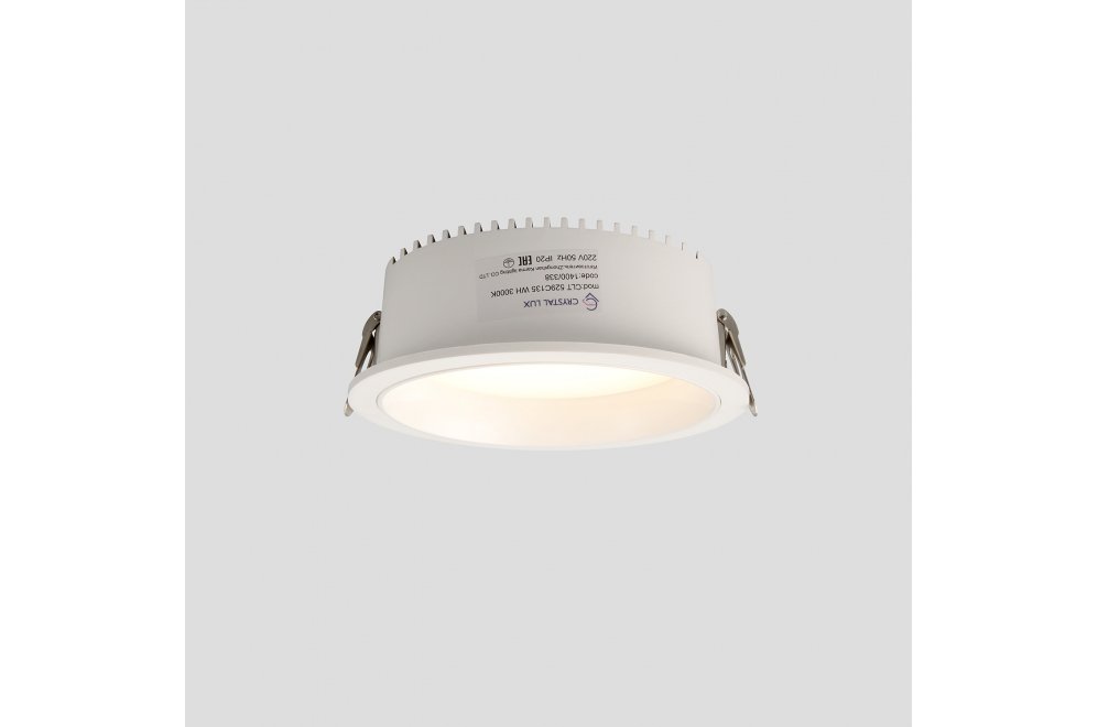 Светильник встраиваемый CLT 529C135 WH 3000K