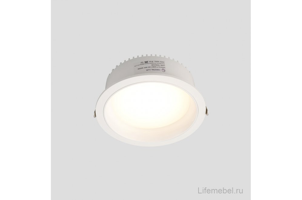 Светильник встраиваемый CLT 529C135 WH 3000K