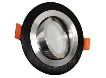 Встраиваемый светильник LDC 8062-D90 BK+SL