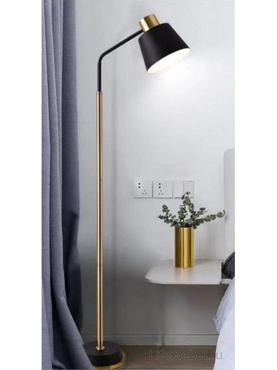 Торшер Ardini LDF 5525 BK+GD