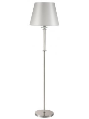 Торшер NICOLAS PT1 NICKEL/WHITE