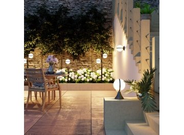 Уличный настенный светильник 4832/1W