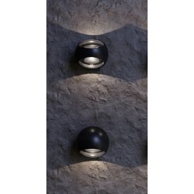 Уличный настенный светильник Stream O032WL-L6B3K