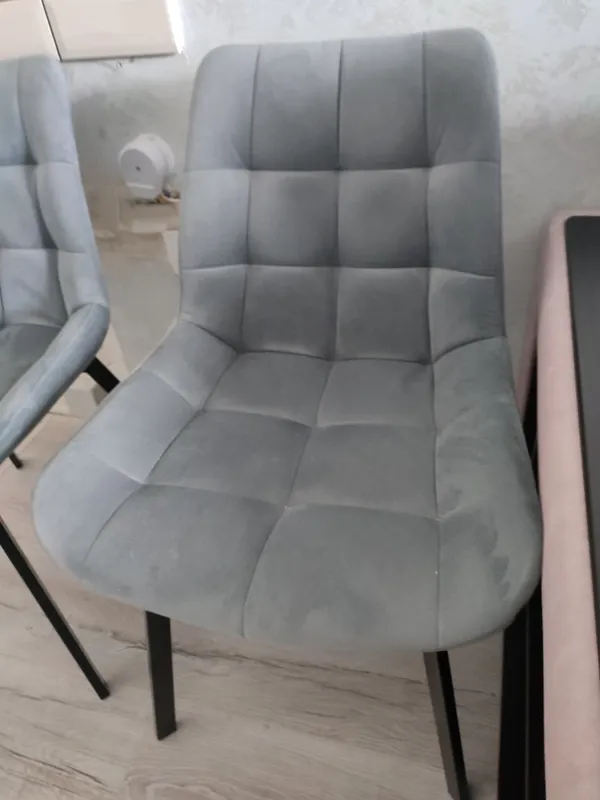 Комплект стульев крутящихся Форт 2 шт розовый (hl 41) / 1П белый каркас фото покупателя 46