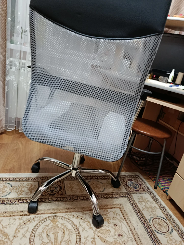 Компьютерное кресло Arano 1 black / chrome фото покупателя 8