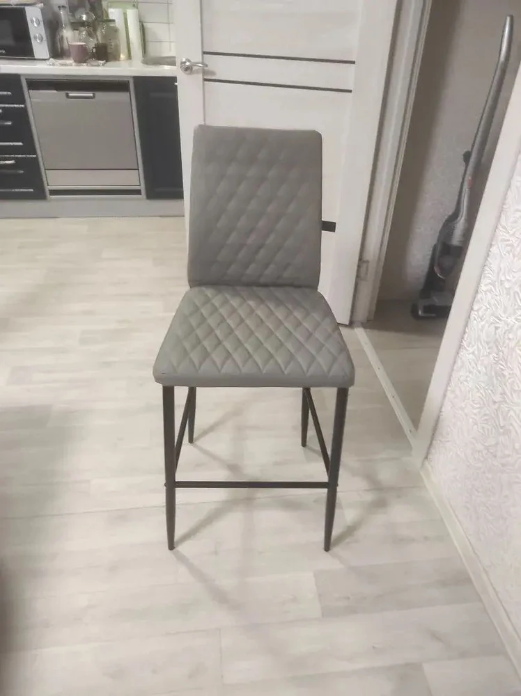 Барный стул Teon gray / chrome фото покупателя 29