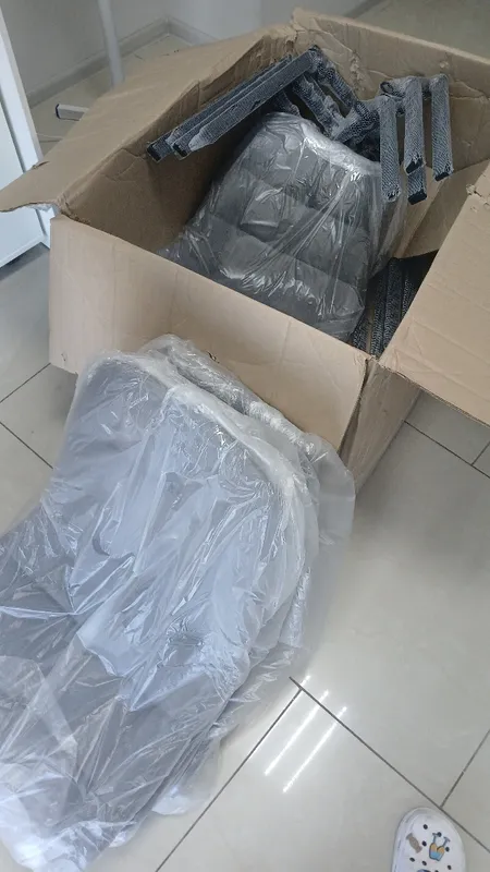 Комплект стульев Стронг 4 шт темно-серый / черный фото покупателя 119