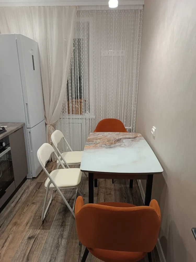 Стул на металлокаркасе Fold 1 складной white / white фото покупателя 8