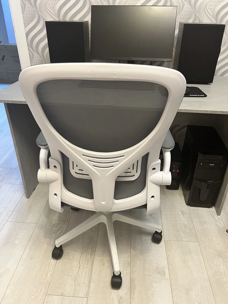 Компьютерное кресло Konfi light gray / white фото покупателя 16