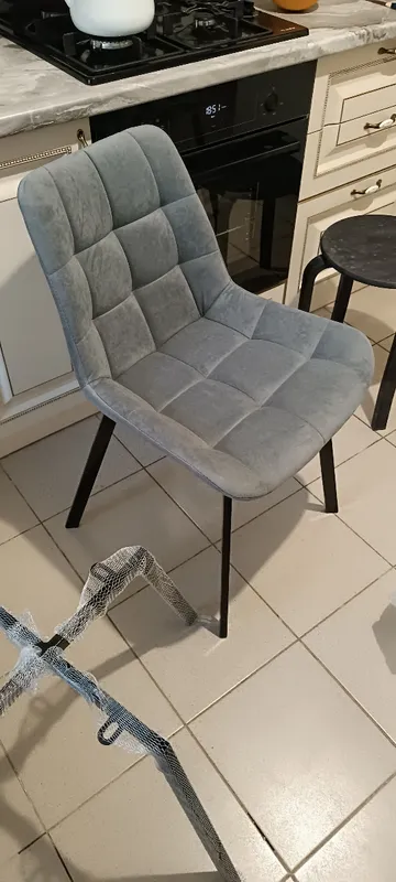 Комплект стульев крутящихся Форт 2 шт розовый (hl 41) / 1П белый каркас фото покупателя 127