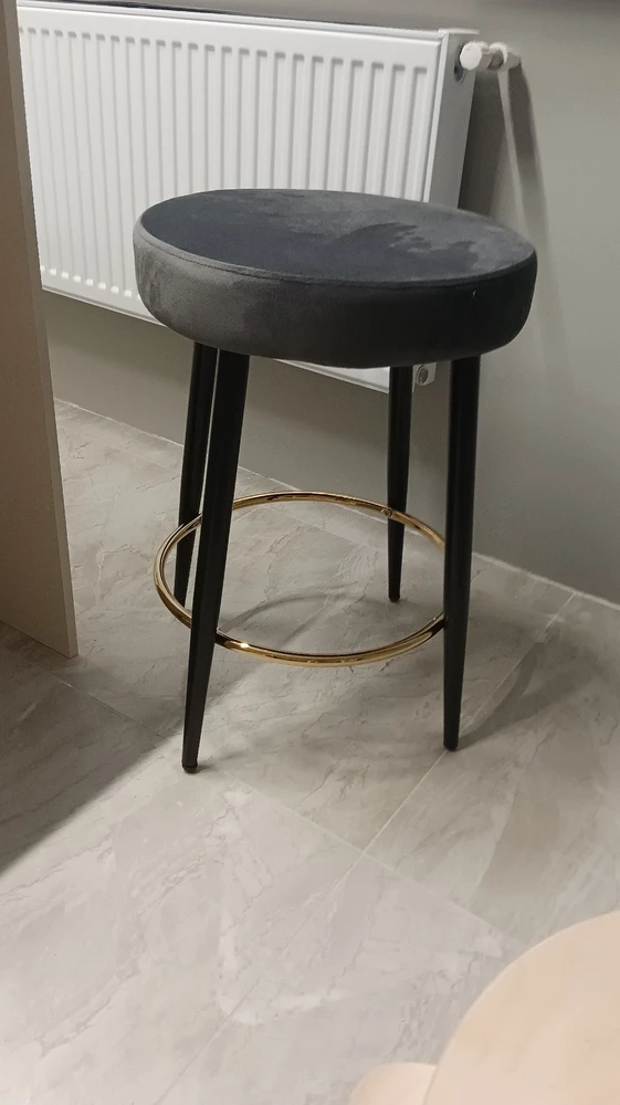 Барный стул Plato black fabric фото покупателя 14